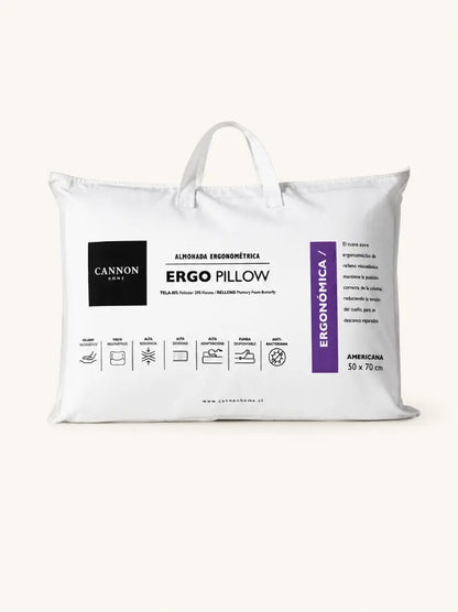 Almohada Memory Ergonómica - El soporte perfecto que memoriza tu descanso
