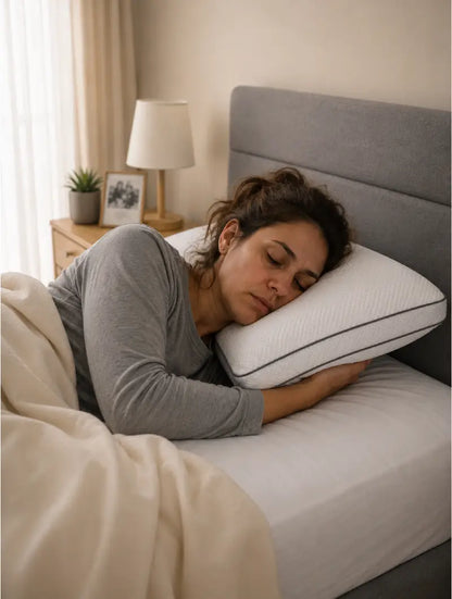 Almohada Memory Ergonómica - El soporte perfecto que memoriza tu descanso